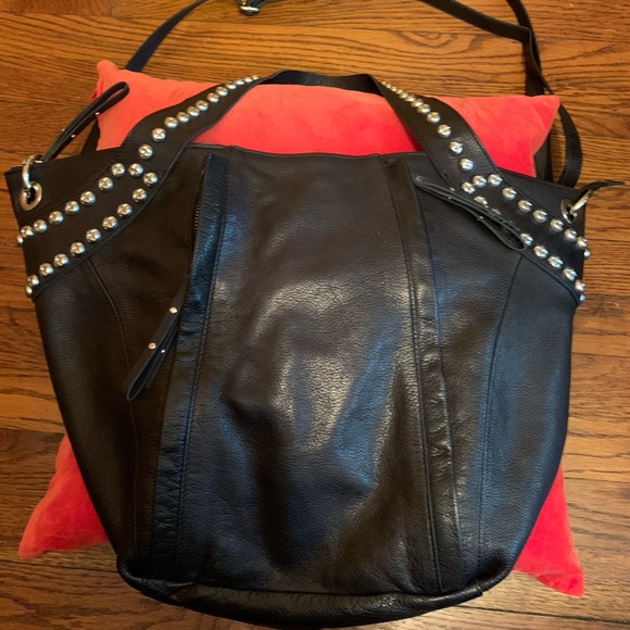 studded tote